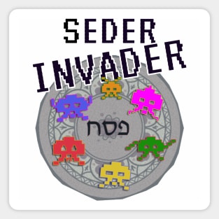 Seder Invader Magnet